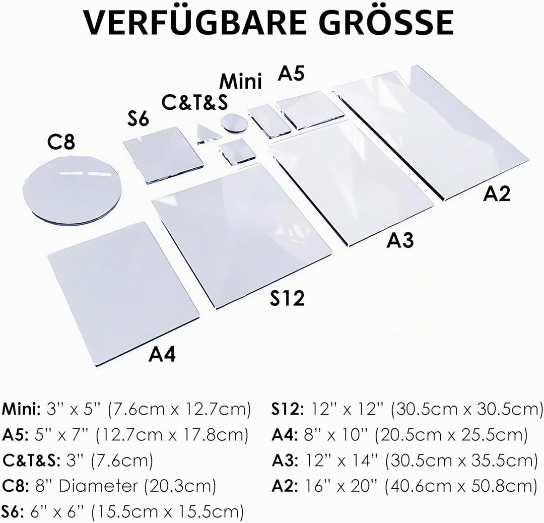 Gel-Druckplatte der neuen Generation, verbesserte Formel, Druckplatte für Gel-Druckkunst, Gel-Monopr