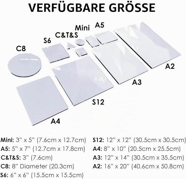 Gel-Druckplatte der neuen Generation, verbesserte Formel, Druckplatte für Gel-Druckkunst, Gel-Monopr