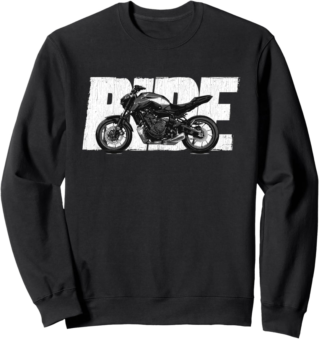 2021–2022 MT-07 Ride Naked Bike Ride Motorrad Sweatshirt