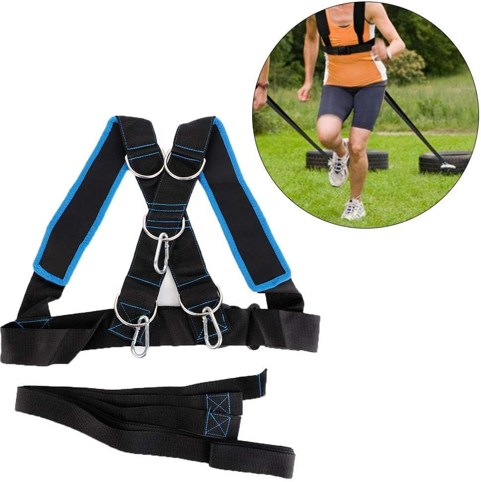 Cosiki Juli- Weight Sled Harness Speed Strength Training Schlitten Schultergurt Widerstand Band Band
