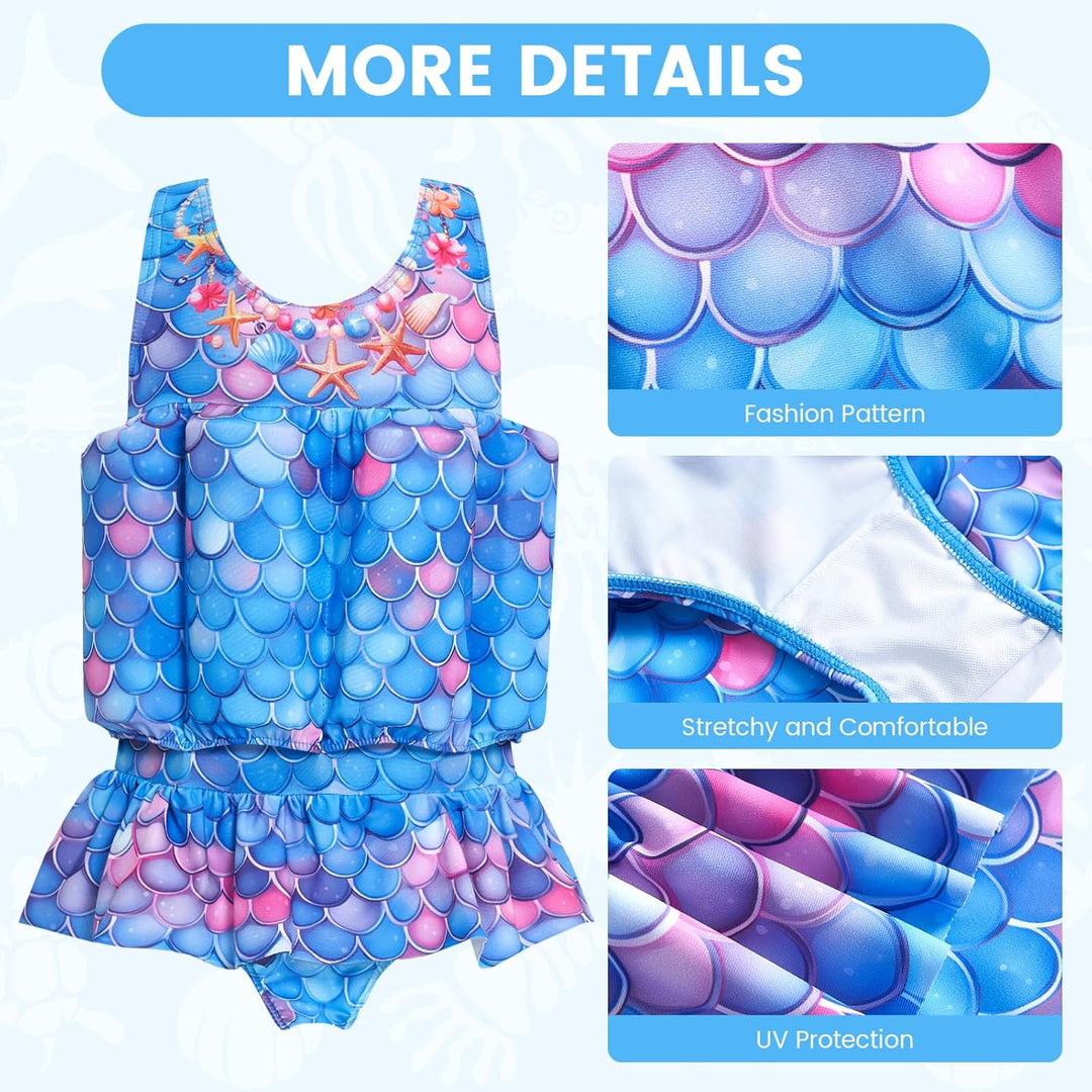 Badeanzug Baby Mädchen mit Floatation Kleinkind Schwimmtraining Hilfe Schwimmende Badeanzug EIN Stüc