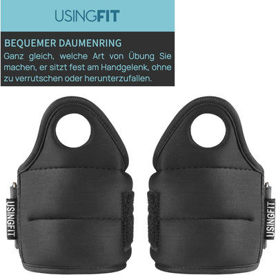 USINGFIT handgewichte gewichtsmanschetten armgewichte Handgelenk Gewichte beingewichte fussgewichte