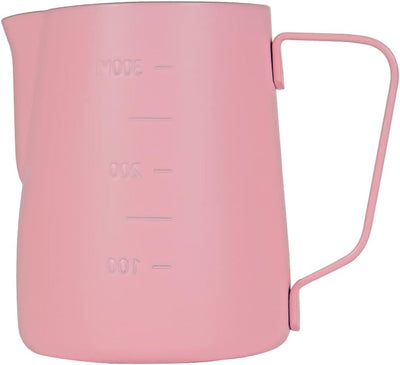 Dianoo Espresso Dampfkrug 350ml, Milchaufschäumkrug Edelstahl mit Messung, Milchaufschäumbecher, Kaf