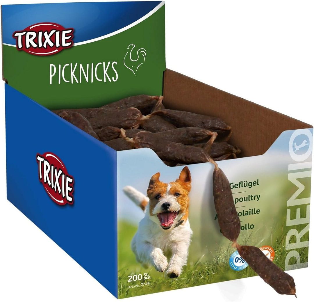 Trixie Premio Picknicks Würste 8 cm - 200 Stück, Sorte: Lamm