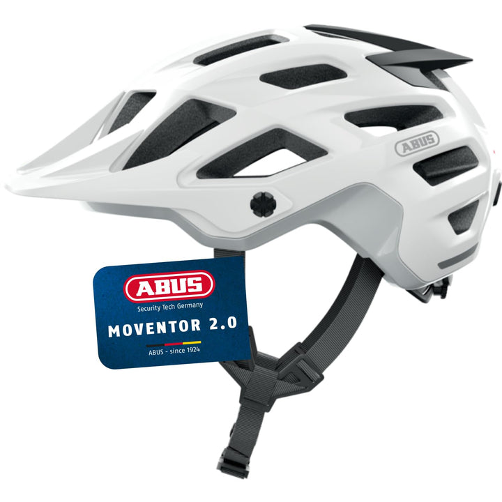 ABUS MTB-Helm Moventor 2.0 - komfortabler Fahrradhelm fürs Gelände - All-Mountain-Helm - für Damen u