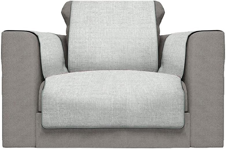 Komfort-Antigleiten-Sofa-Decke,1 Platz, grau 1 Platz Grau, 1 Platz Grau