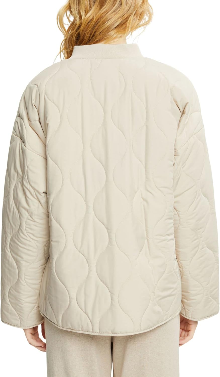 ESPRIT Damen 013ee1g366 Jacke, 260/LIGHT TAUPE