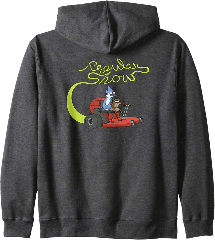 Regular Show Mordecai and Rigby Mower Kapuzenjacke