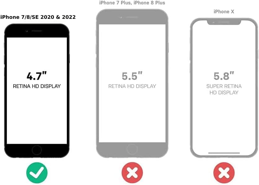 OtterBox Commuter Series Schutzhülle für iPhone SE (3. und 2. Generation) und iPhone 8/7 – Einzelhan