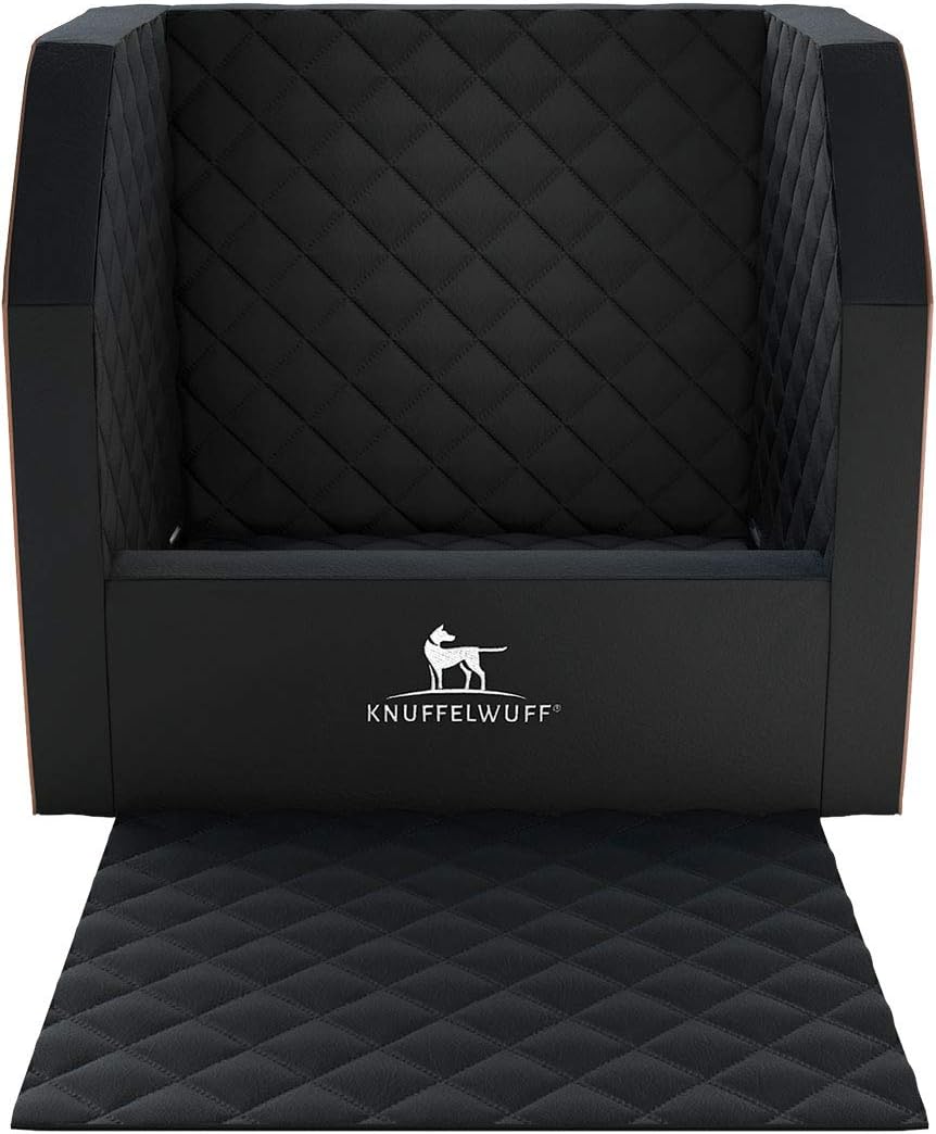 Knuffelwuff Cargo Hundebox Auto Hunde Autositz Hundetransportbox Transportbox Hund Vordersitz 45 x 4