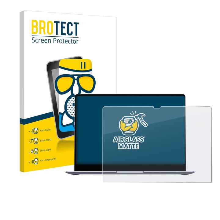 BROTECT Entspiegelungs-Schutzglas für Samsung Galaxy Book4 Edge 14" Schutz-Folie Panzerfolie Glas Ma