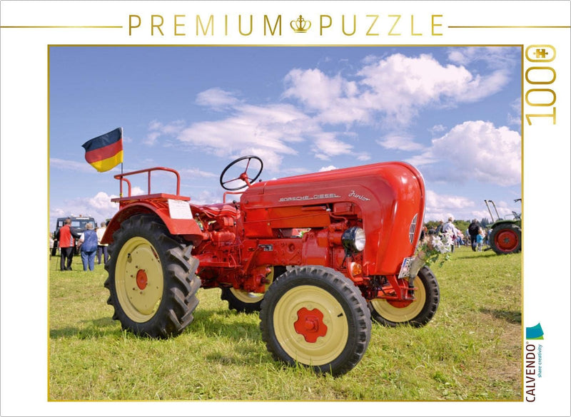 CALVENDO Puzzle Porsche Diesel Junior 1000 Teile Lege-Grösse 64 x 48 cm Foto-Puzzle Bild von Günther