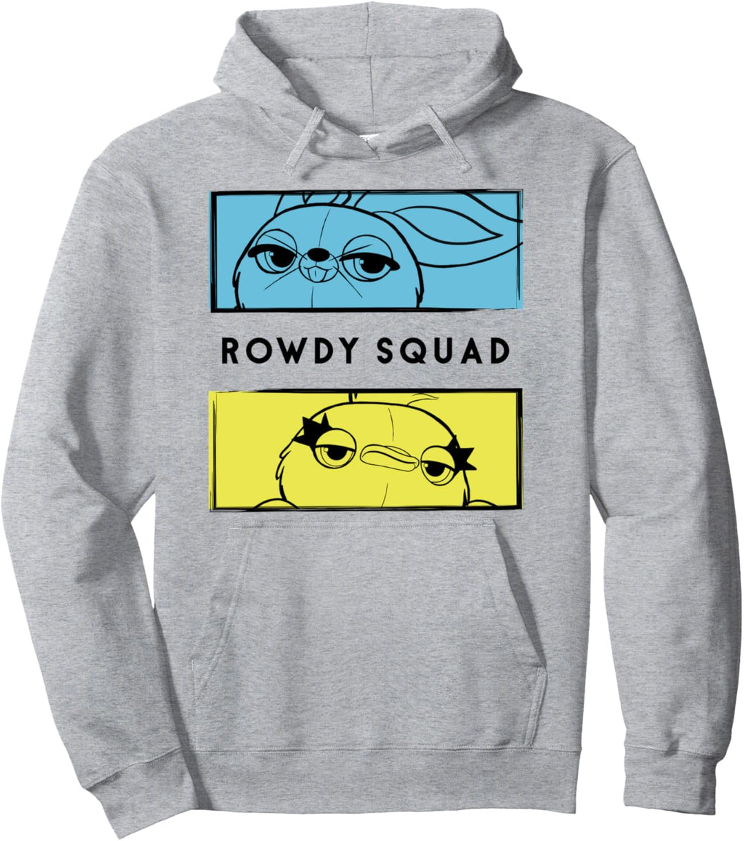 Disney Pixar Toy Story 4 Ducky & Bunny Rowdy Bold Text Pullover Hoodie