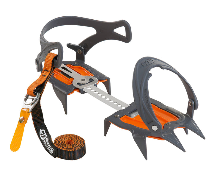 Climbing Technology Nevis Flex, Steigeisen mit 10 Zinken, Unisex, Erwachsene, Grau, Einheitsgrösse