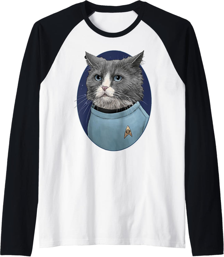 Star Trek: The Original Series Leonard McCoy Cat Portrait Raglan