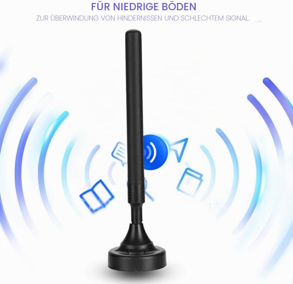 UKW-Radioantenne mit hoher Verstärkung für Haushalt 25dB Hohe Empfindlichkeit USB-FM-Antenne für nie