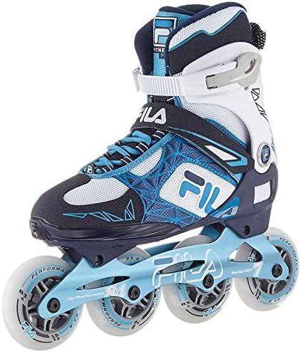 FILA Inliner Damen Legacy Pro 84, Inline-Skates mit Air Flow Belüftungssystem, Rollerblades mit bequ