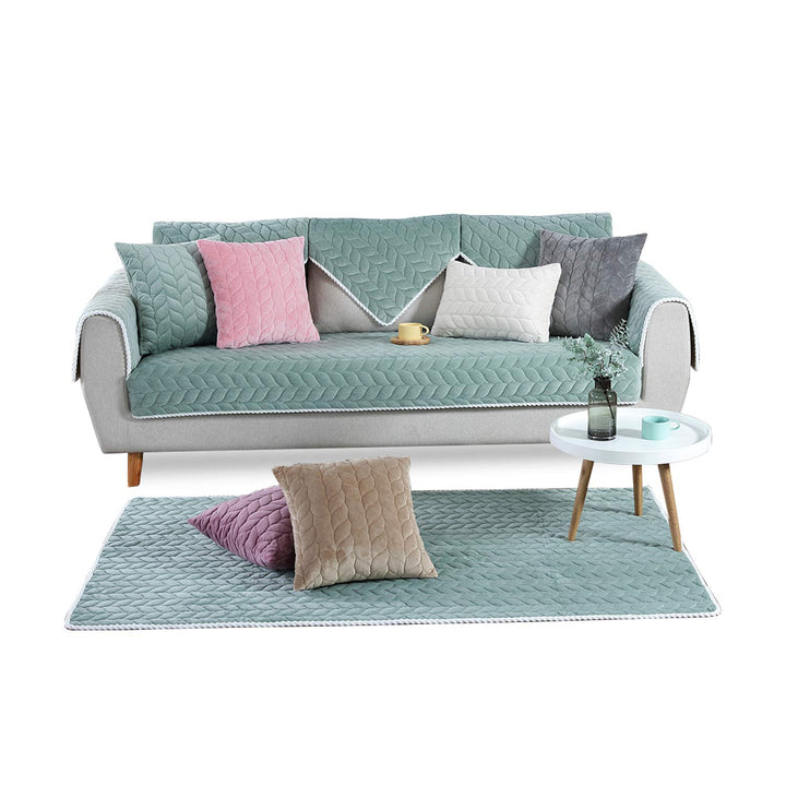 PETCUTE Sofaschutz Sofaschoner,Sofabezug Antirutsch Kratzschutz Hund Katze Sofa Überwurf,Hundedecke