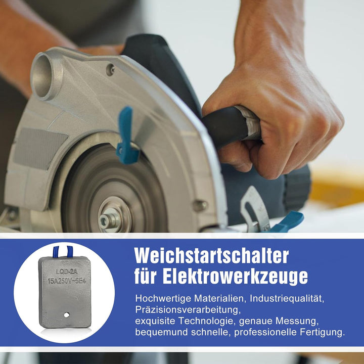 Softstart Modul Set - Sanftanlauf Anlaufstrombegrenzer 230V 15A, Sanftanlaufmodul Anlaufwiderstand S