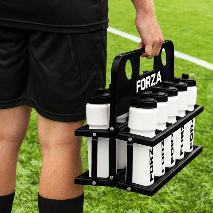 FORZA Flaschenträger, EIN klappbarer Flaschenhalter für 10 Flaschen - Tragbarer Sportgetränkehalter
