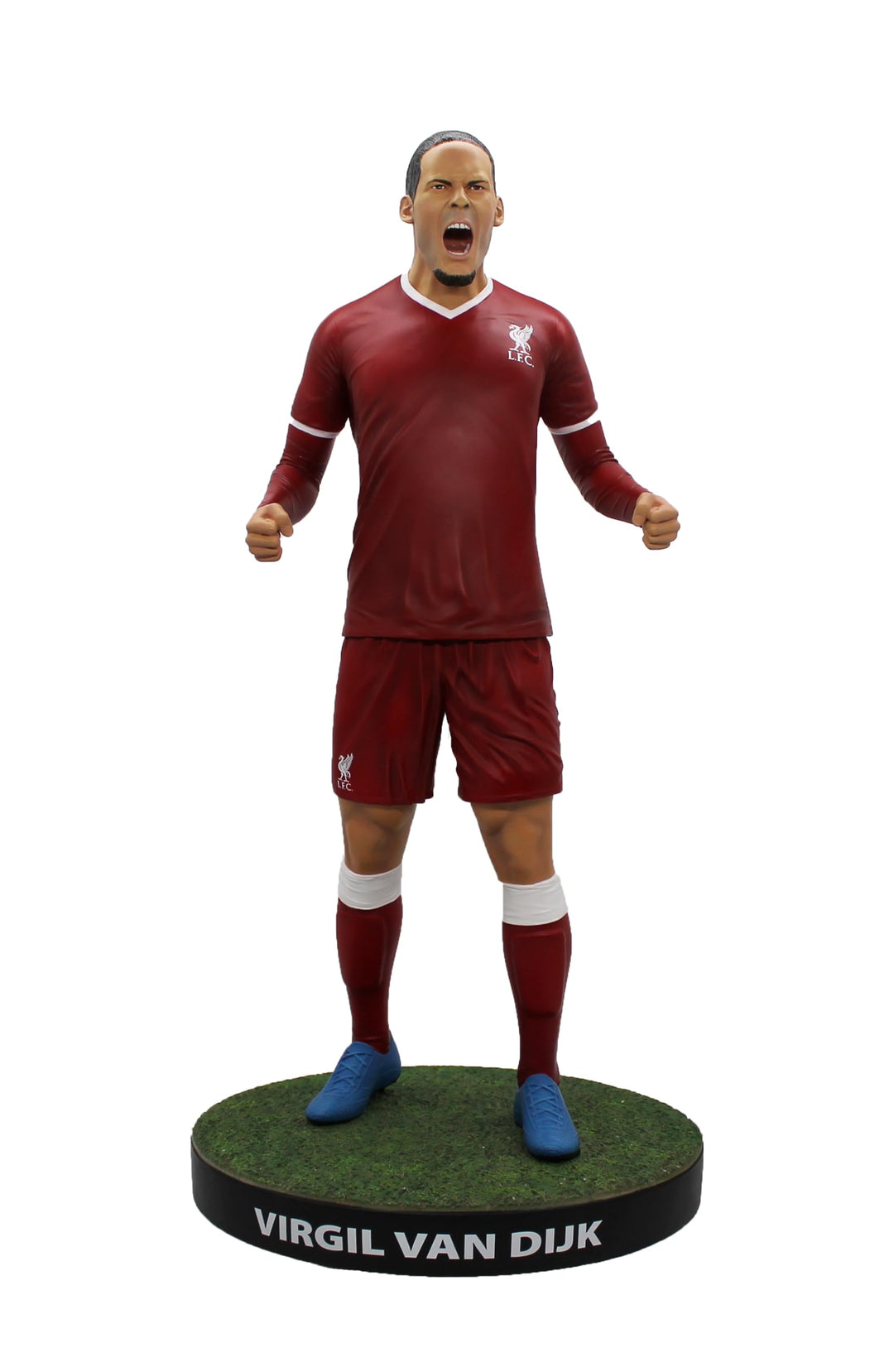 Football's Finest - Liverpool FC (Virgil Van Dijk) 60 cm Statue aus Kunstharz L Rot, L Rot