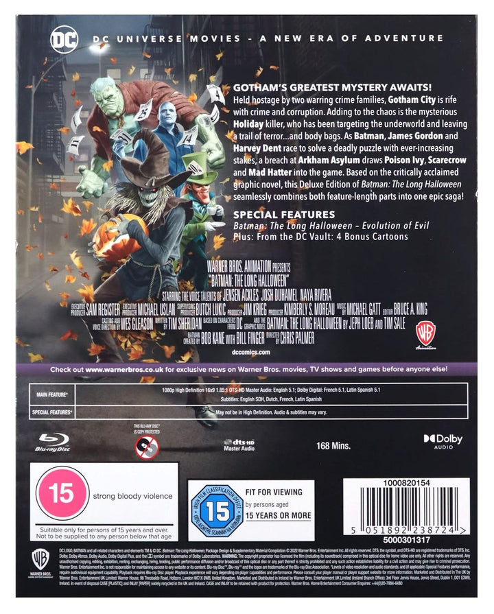 Batman: The Long Halloween [Blu-Ray] [Region B] (IMPORT) (Keine deutsche Version), Blu-ray