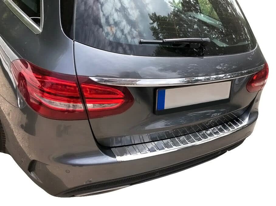 Ladekantenschutz Edelstahl CHROM kompatibel für MERCEDES C-KLASSE S205 T-MODELL | ab 2014 | premium