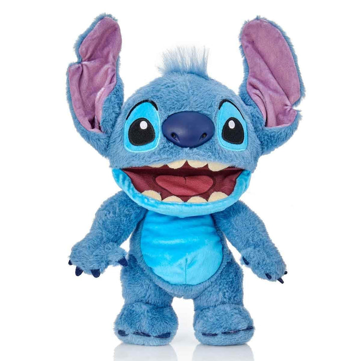 WOW! STUFF Disney Chatty Stitch Deluxe Puppetronic, Interaktive Animatronik Puppe mit über 50 Sounds