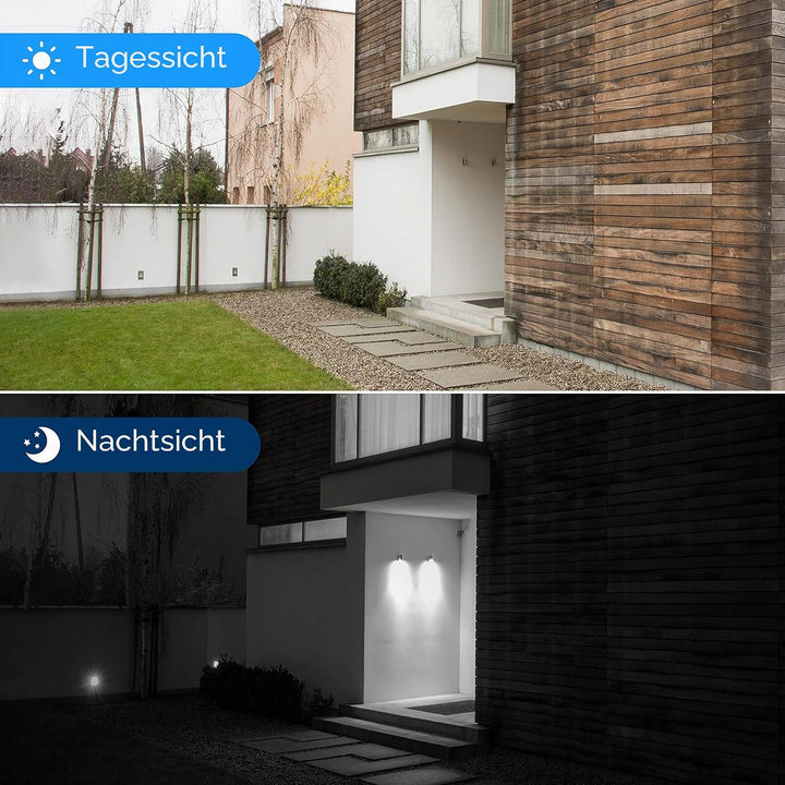 ZOSI 4 Stück 2MP 1080P Outdoor Video Überwachungskamera Set mit Netzteil und Videokabel, 1080P TVI H