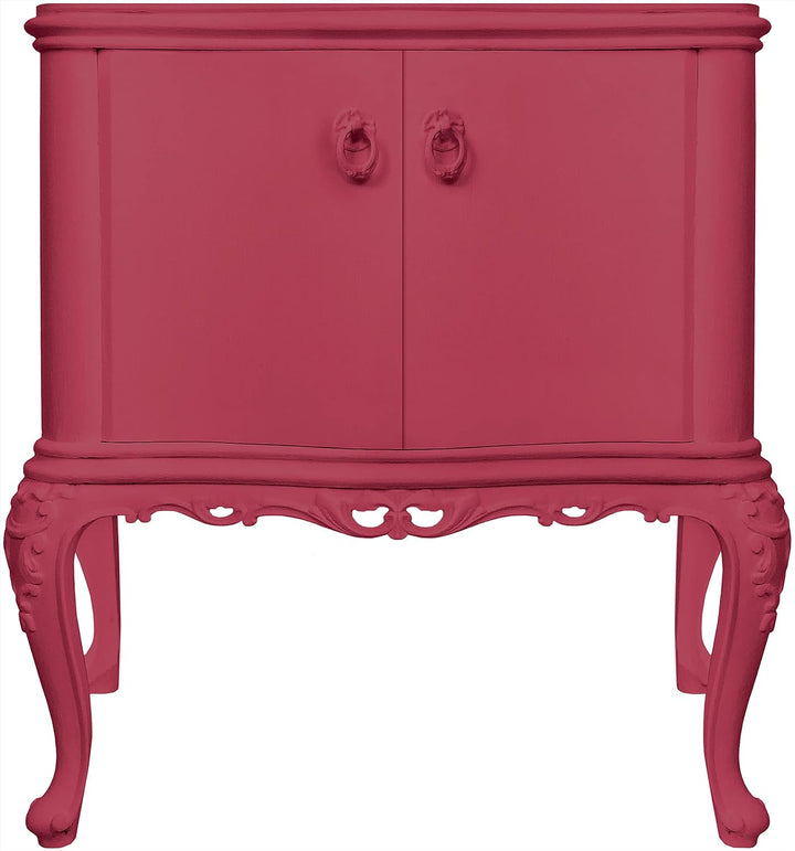 bianco Shabby® Rosso Cina Kreidefarbe Wasserbasis für Alle Oberflächen einfach zu verarbeiten ohne s