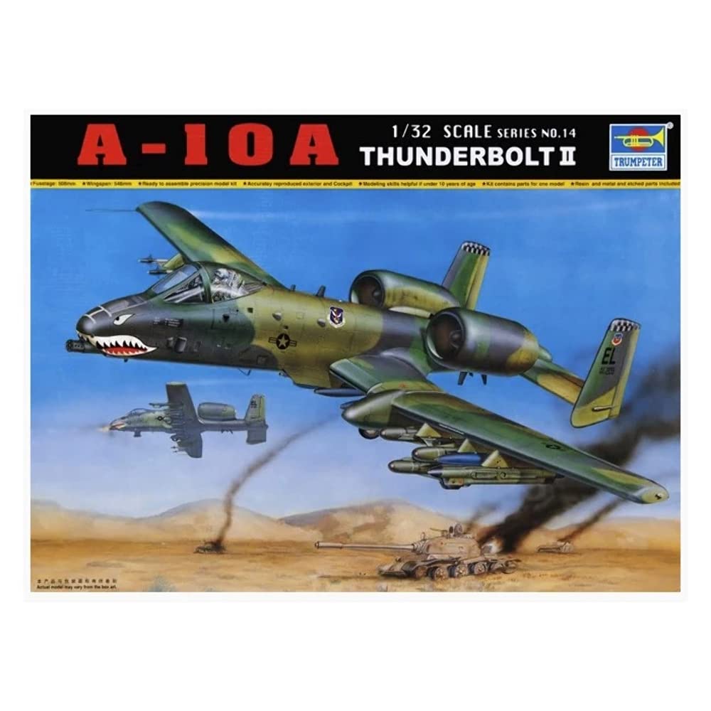 Trumpeter TRU02214 2214 Modellbausatz Fairchild A-10 A Thunderbolt II