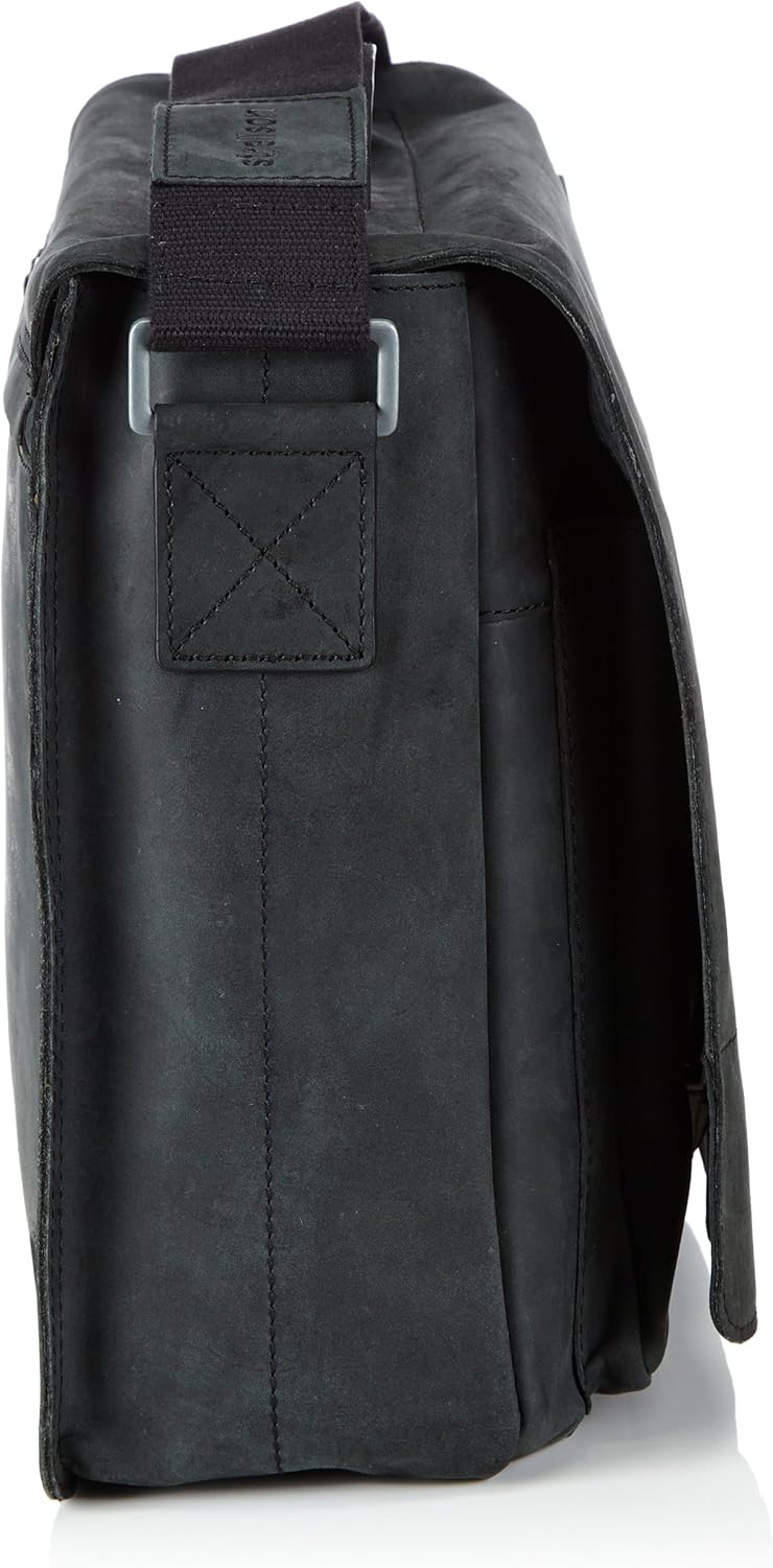 Strellson Richmond BriefBag L 4010001261 Herren Henkeltaschen 40x29x12 cm (B x H x T), Schwarz (blac