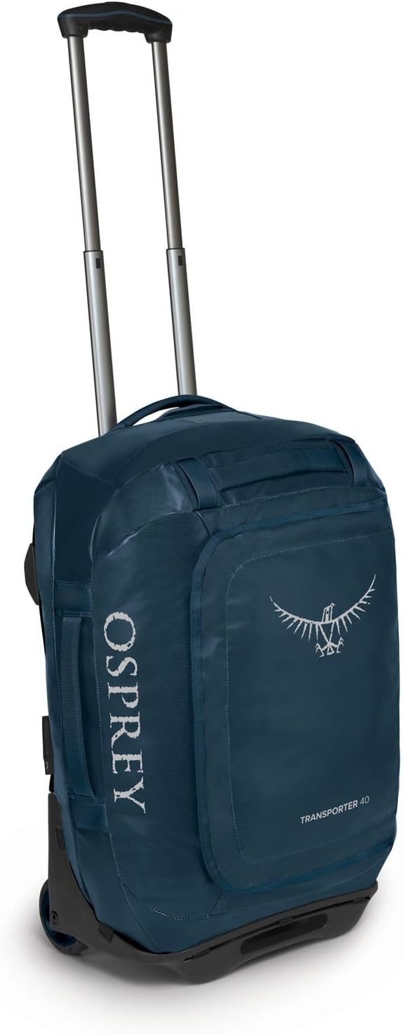 Osprey Unisex – Erwachsene Rolling Transporter 40 Duffel Bag Einheitsgrösse Venturi Blue, Einheitsgr