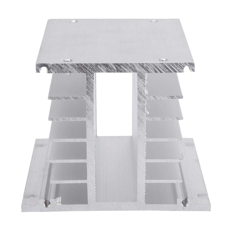 SSR Kühlkörper, Drei Phasen Aluminiumlegierung Aluminium Heatsink für Einphasiges Solid State Relais