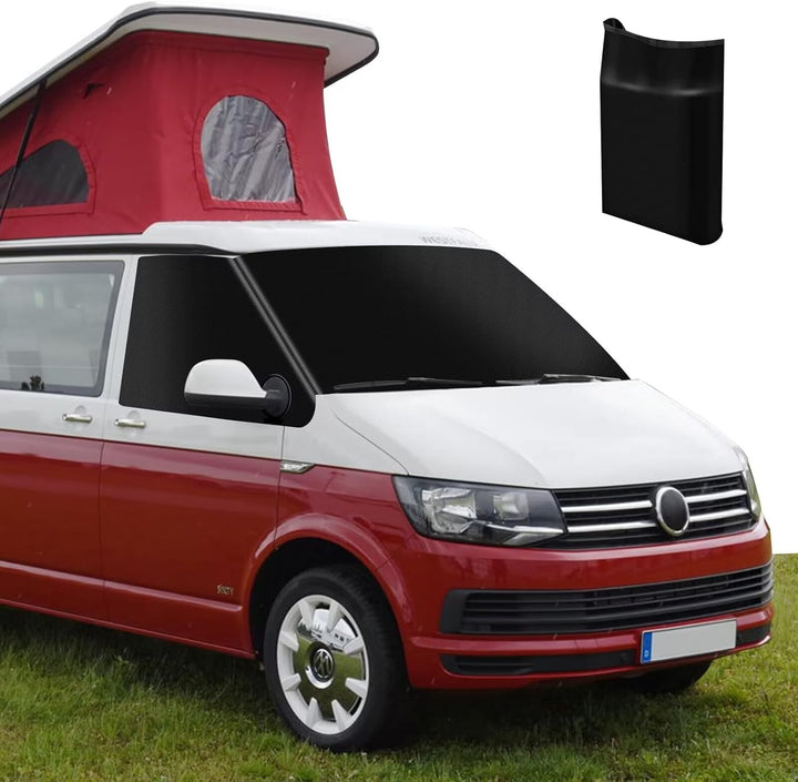 MaxEarn für VW T4 Auto Windschutzscheiben Abdeckung, 600D Wasserdicht Sonnenschutz Frontscheibe Ther