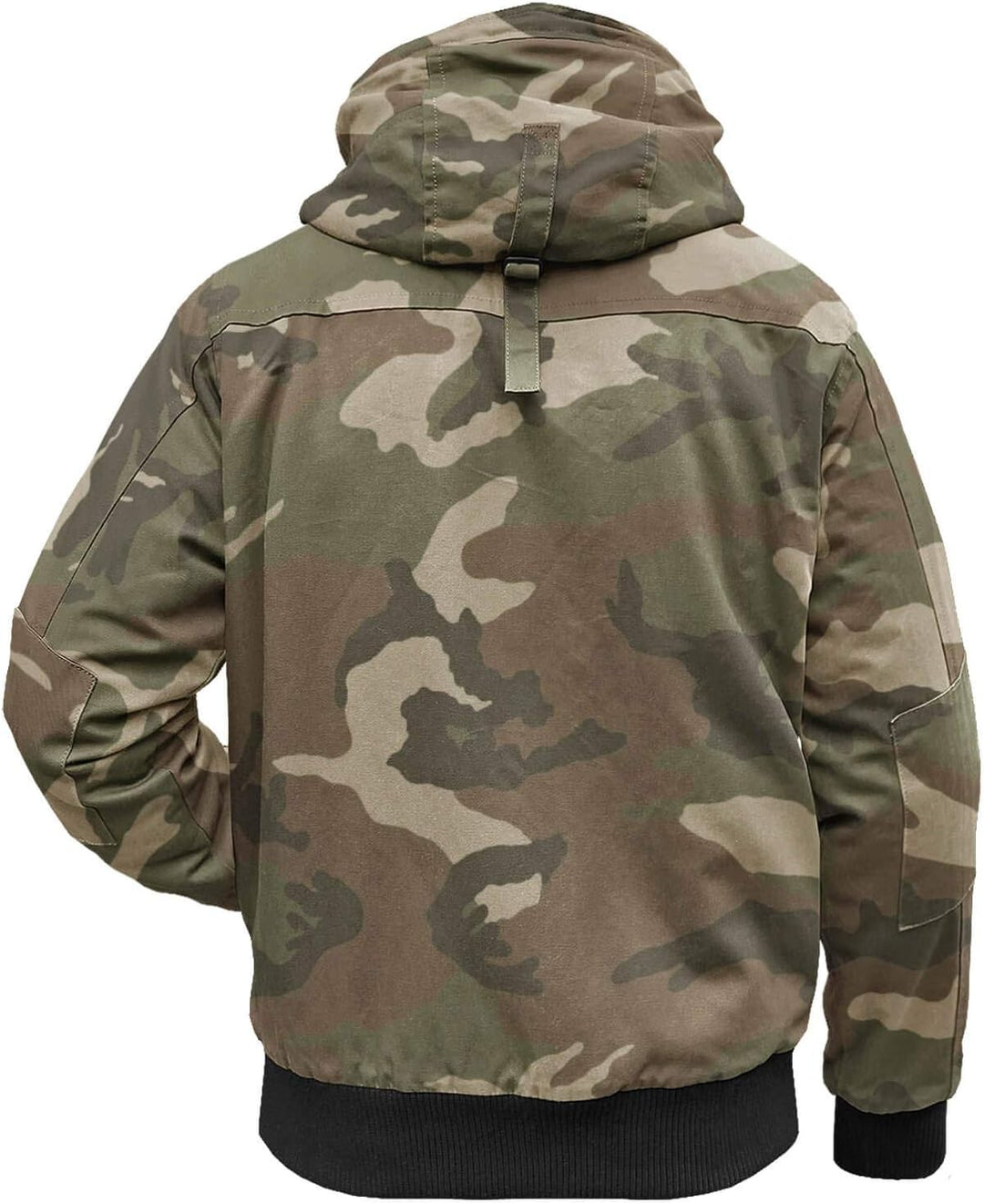 Brandit Winterjacke Grizzly mit Futter Hooded Parka S Light Woodland, S Light Woodland