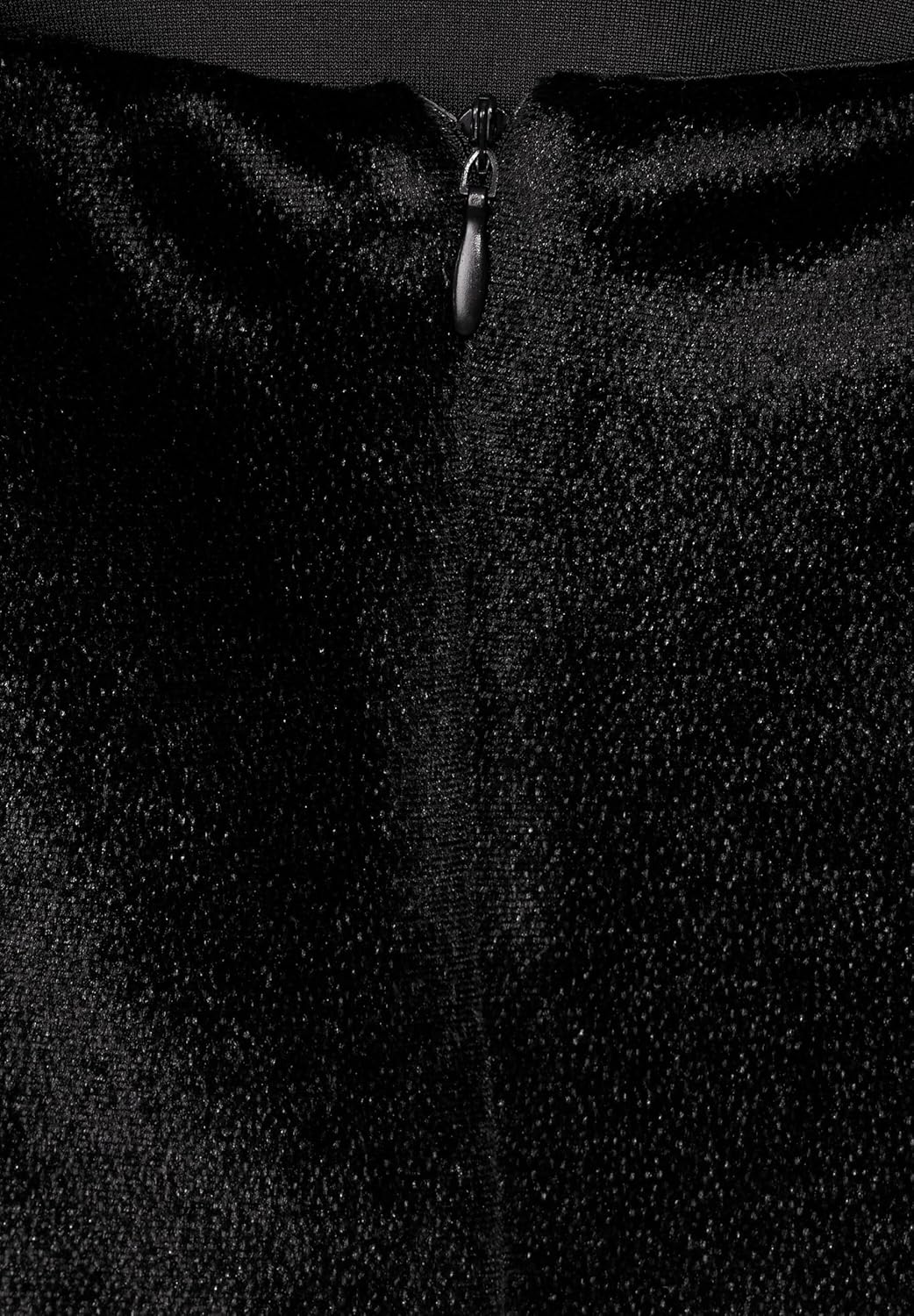 Street One Damen Samtshirt 36 Schwarz, 36 Schwarz