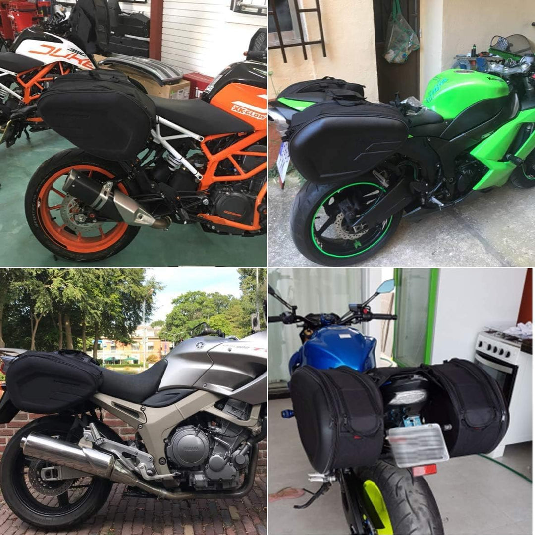 Motorrad-Satteltasche, Universal-Satteltaschen, Motorrad-Rucksack, wasserdichte Gepäcktaschen, Motor