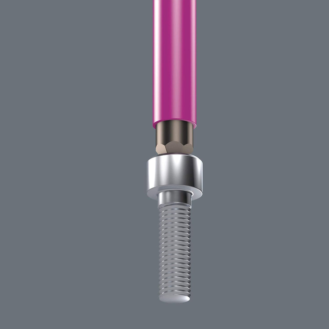 Wera 05005530001 8100 SB 12 Zyklop Comfort Knarrensatz & 05022210001 950/9 Hex-Plus Multicolour HF 1