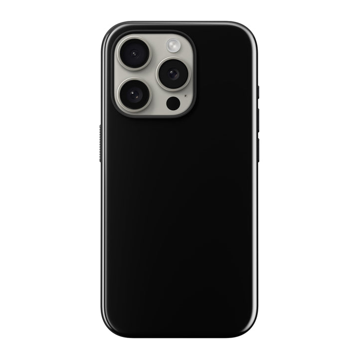 NOMAD Sport Case für iPhone 15 Pro | Hülle aus Polycarbonat mit TPE-Bumper | mit glänzender PET-Besc