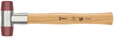 Wera 102 Schonhämmer mit Köpfen aus Uretan, # 3 x 32 mm, Wera 05000515001, # 3