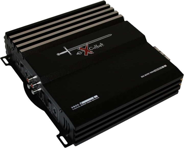 AutoStyle Excalibur X.3 Extreme Reflex-Bass-Boxen-Set, 30,5 cm, mit 1000 W Verstärker, Kabelset und