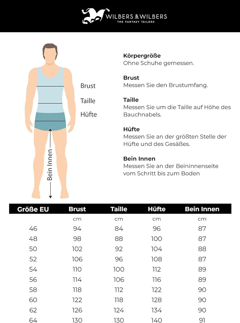 Bienenkostüm Herren, Gr. 50, 50