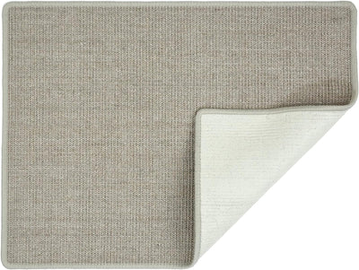 Kratzmatte für Katzen - Fussmatte Sisal Kratzteppich - natürliche Sisalmatte robust - Vorleger aus 1