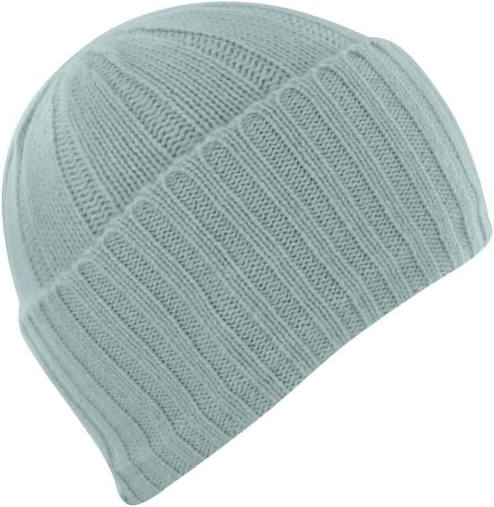 Les POULETTES BIJOUX - Mütze Alice 100% Kaschmir 6-fädig Classics Grun, Grun