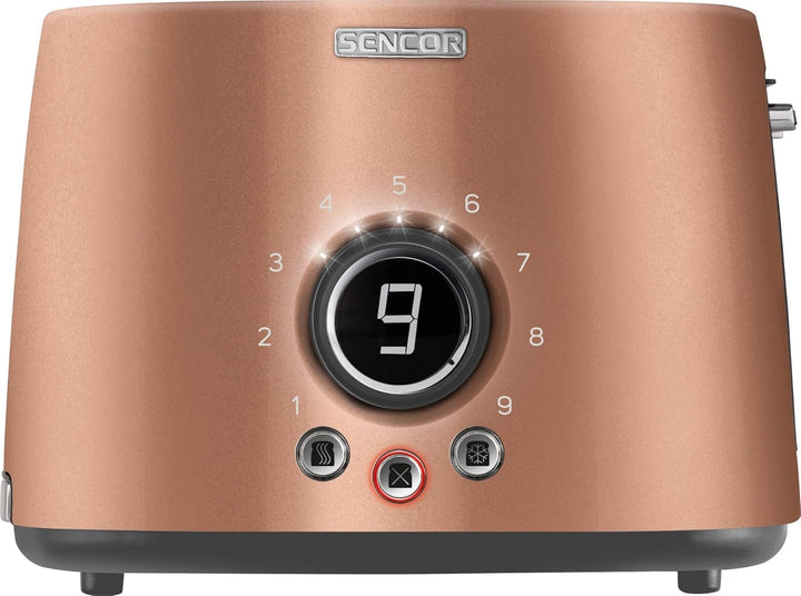Sencor STS 6056GD Toaster, 2 Schlitze, 1000 W