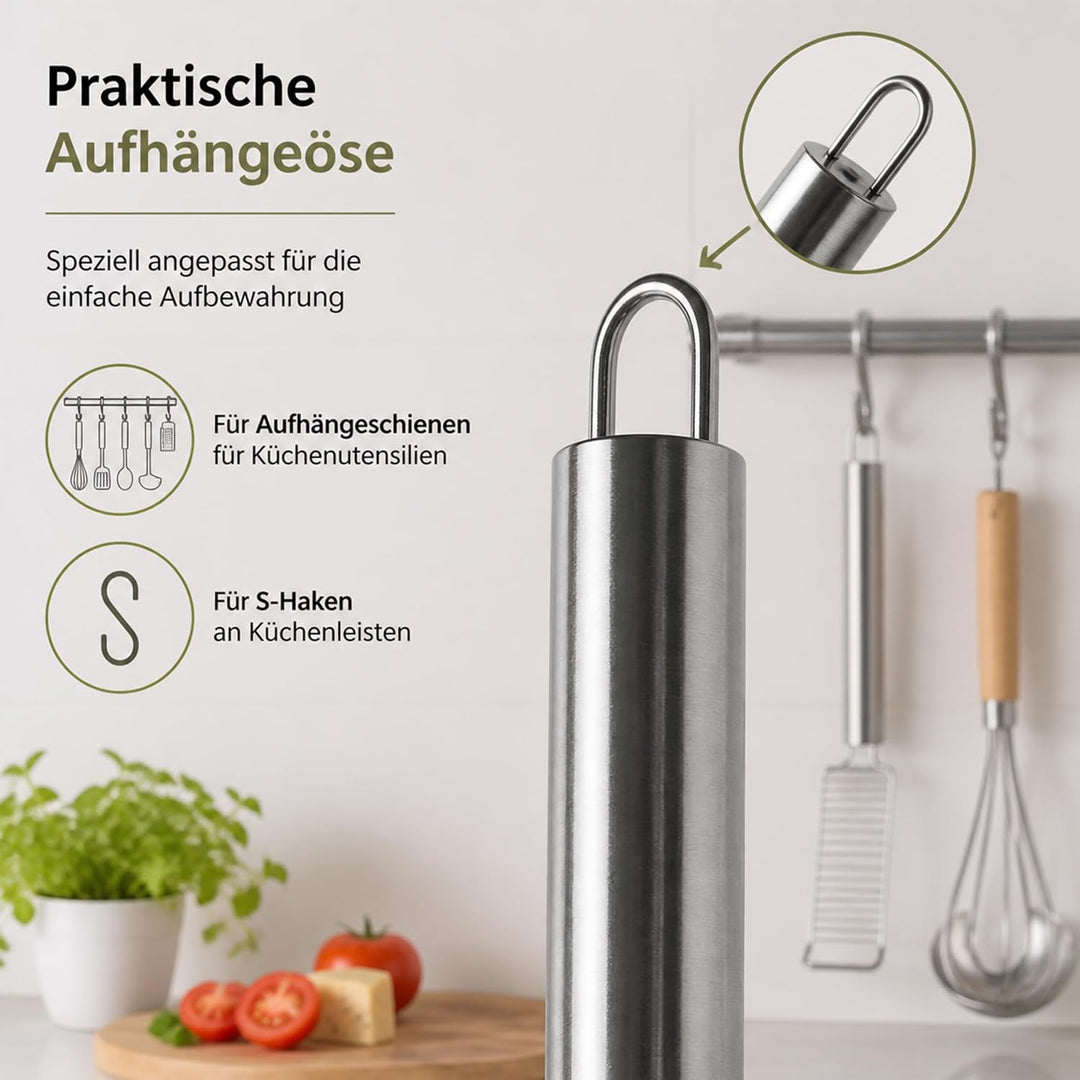 Kerafactum Tomatenmesser Tomaten Messer Tomatenschneider Obstschneider Mozarella Eierschneider Tomat