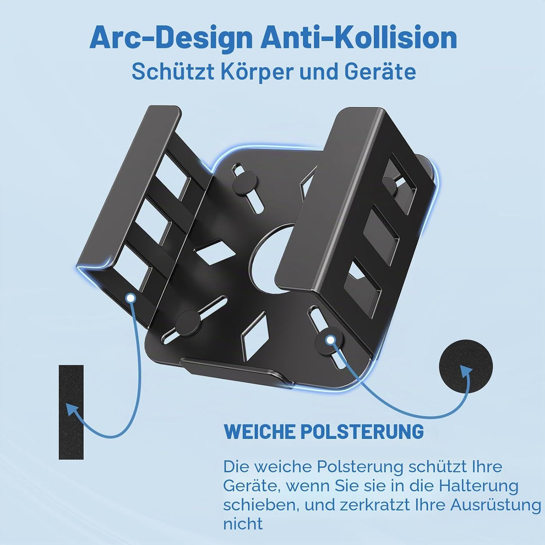 Mac mini M4 Ständer, Mac mini M4/M4 Pro 2024 VESA Halterung, Halterung hinter Monitor für Mac mini M