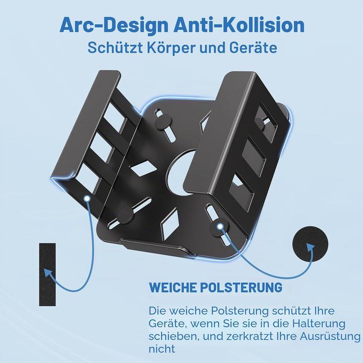 Mac mini M4 Ständer, Mac mini M4/M4 Pro 2024 VESA Halterung, Halterung hinter Monitor für Mac mini M