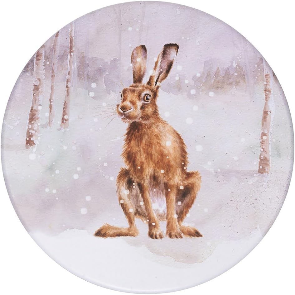 Wrendale Designs Runde Weihnachtsdose, Motiv: Winterwaldtiere